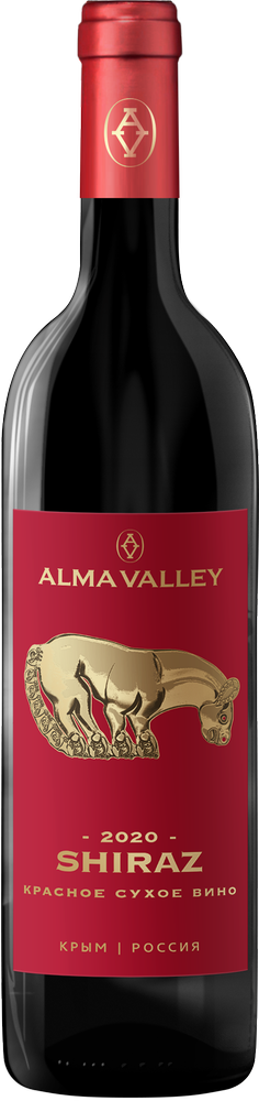 Alma Valley Шираз - красное сухое вино с защищенным географическим указанием Крым