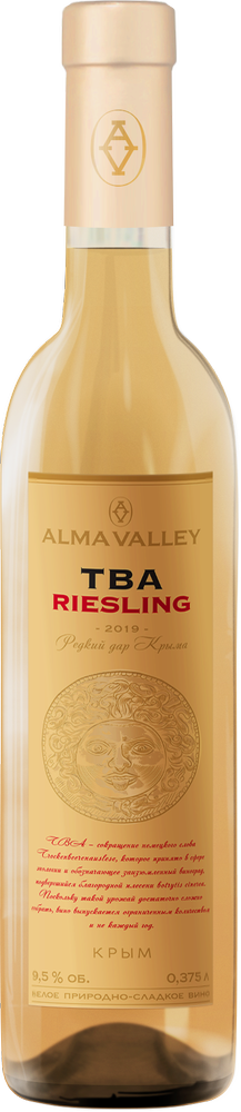 Alma Valley Рислинг ТБА - белое природно-сладкое вино из винограда позднего сбора